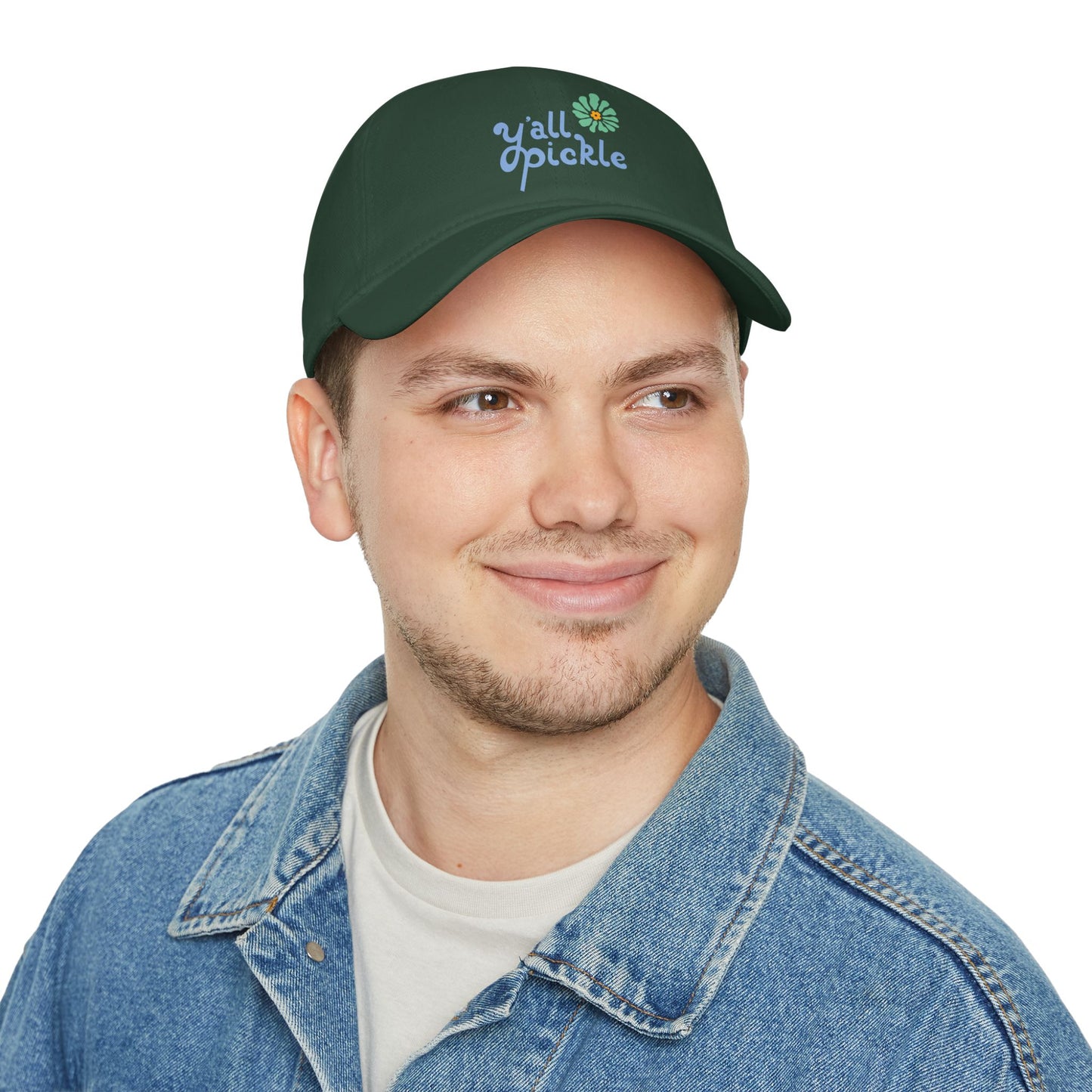 Y'all Pickle Baseball Cap - Embroidered
