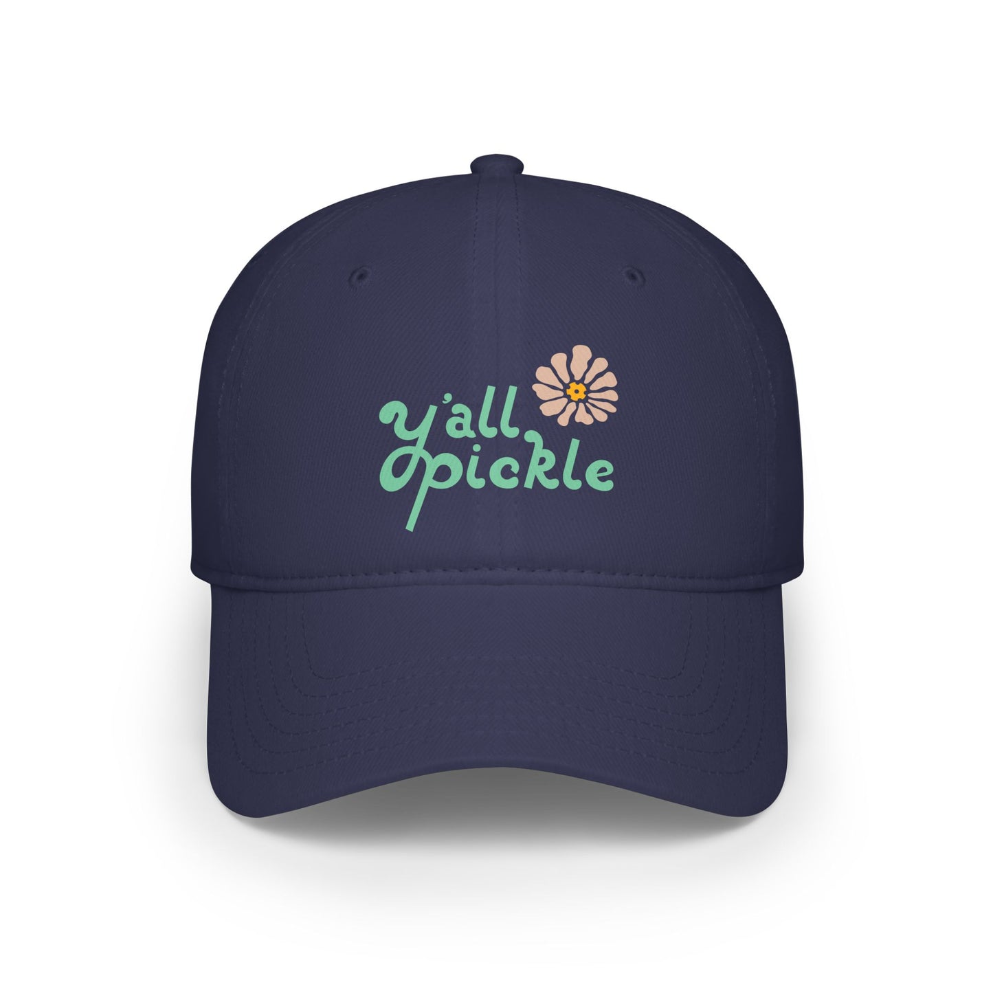 Y'all Pickle Baseball Cap - Embroidered