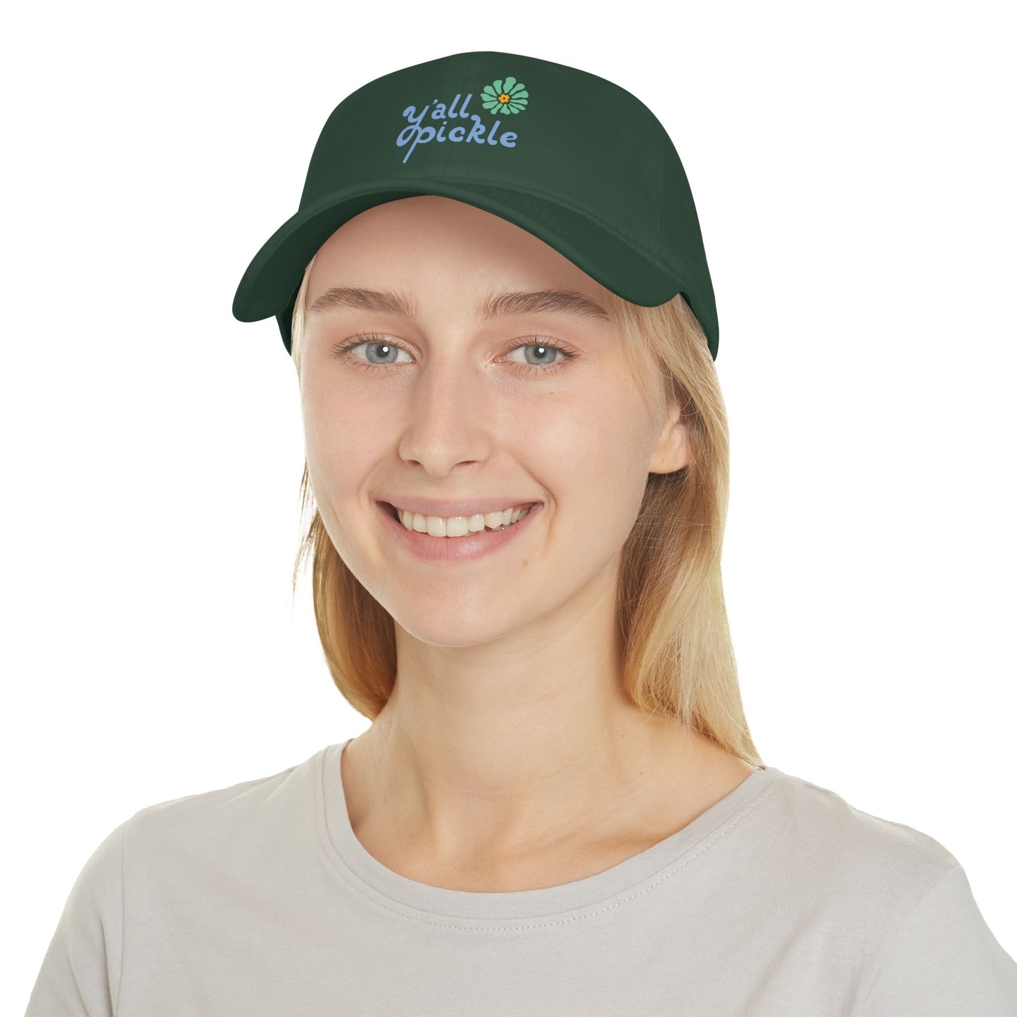 Y'all Pickle Baseball Cap - Embroidered