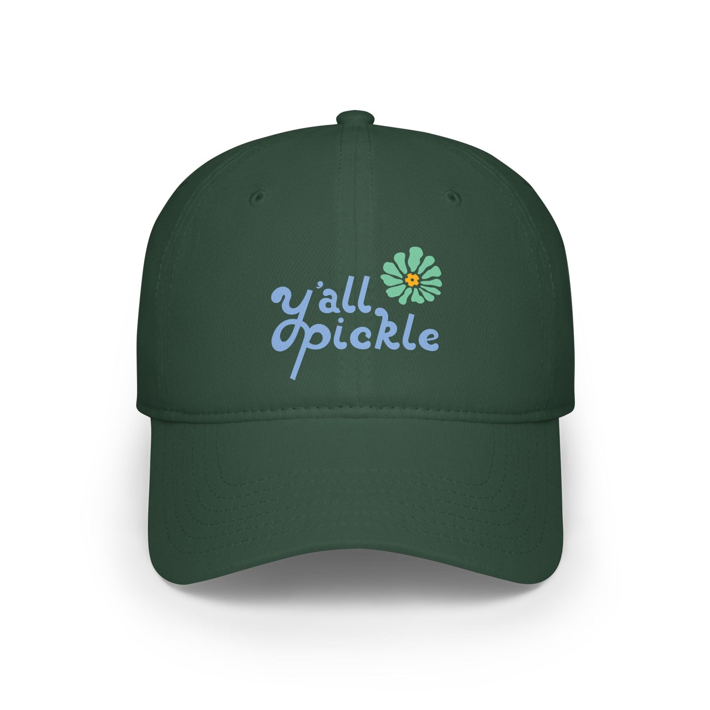 Y'all Pickle Baseball Cap - Embroidered