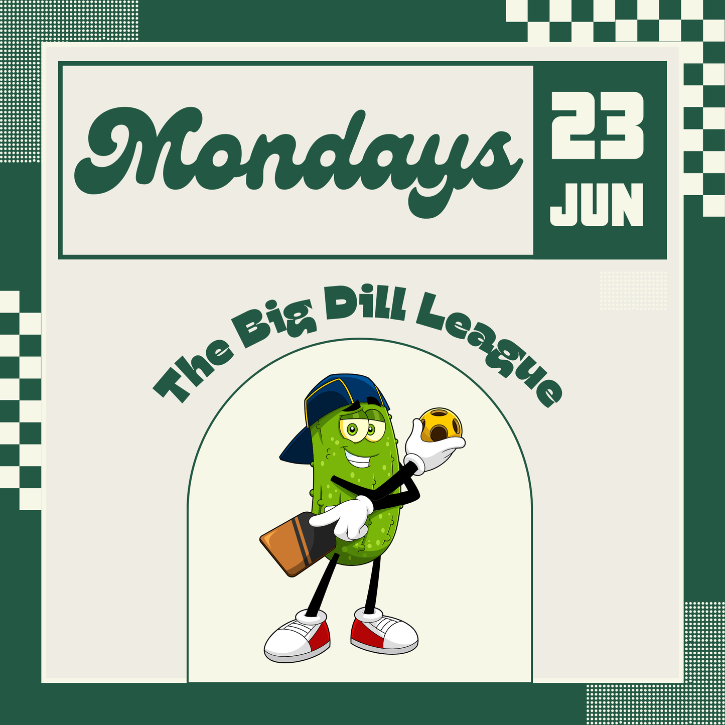 Summer Ladder Pickleball League - Mondays - 6/23-8/4