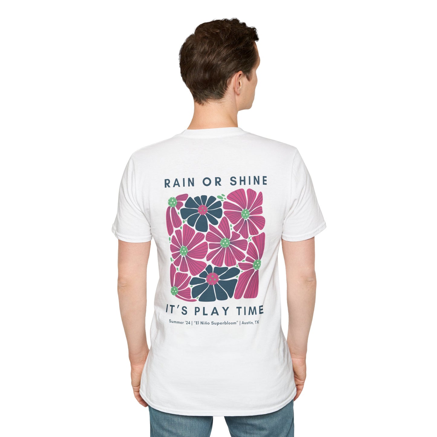 Limited Edition Summer 2024 El Nino Superbloom Tee - Unisex Softstyle T-Shirt