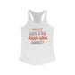 "What Are You Dinking About" - Racerback Pickleball Tank-Top - Women's