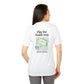 Play the Austin way Athletic Pickleball Shirt w/SPF 50 Sun Protection